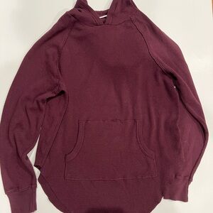 TNA Maroon Hooded Sweater
